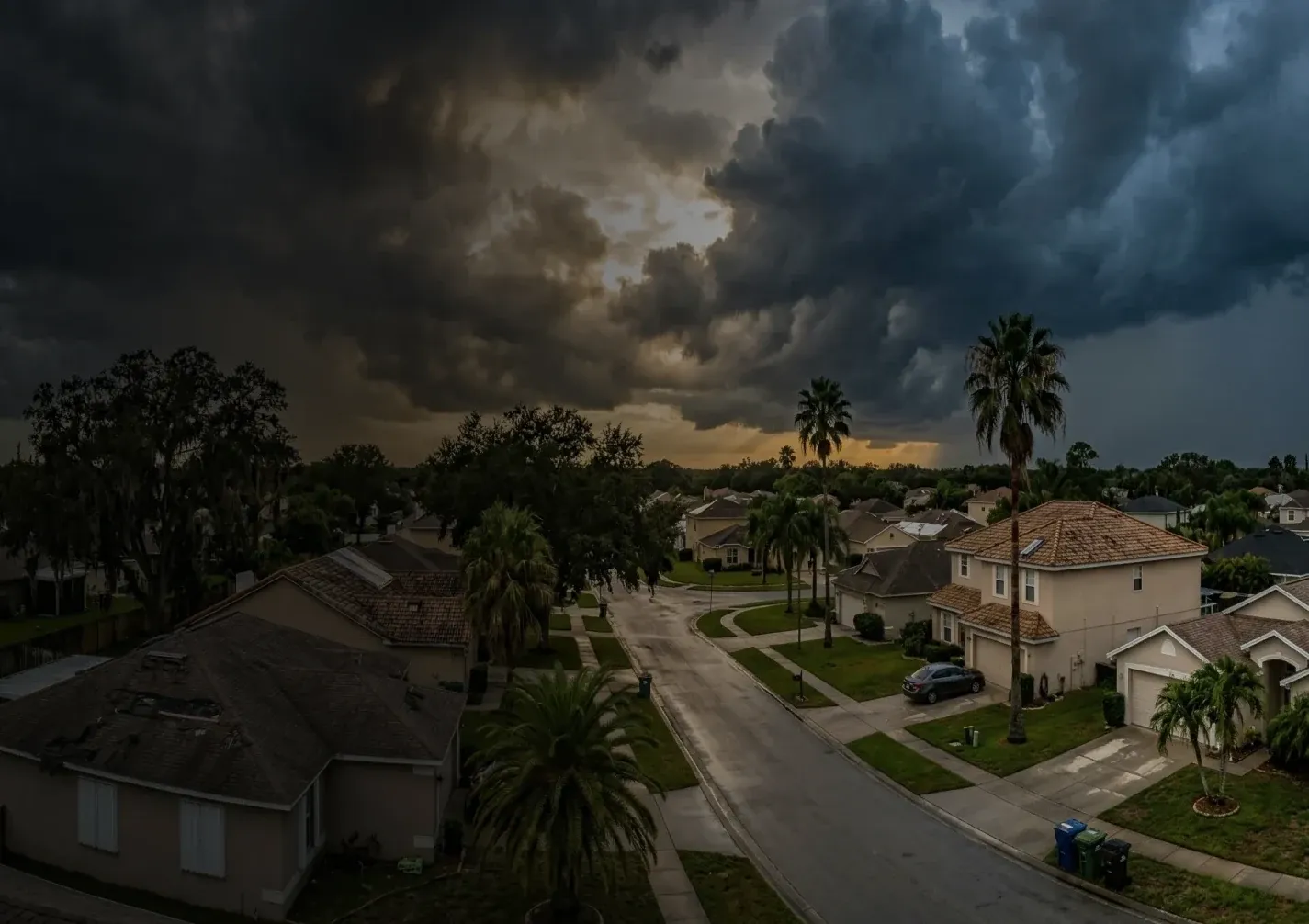 Storm season — Portadas de las landings de SYL Roofing Supply